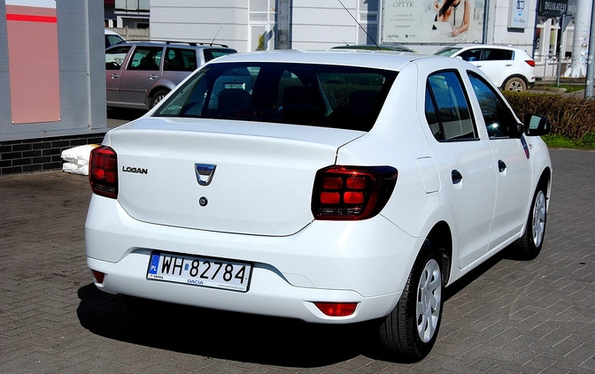 Dacia Logan cena 35900 przebieg: 54000, rok produkcji 2019 z Wleń małe 106